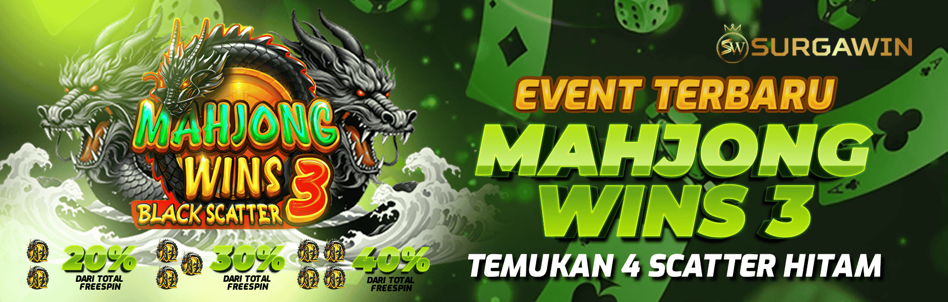 EVENT SCATTER HITAM MAJONG WINS 3