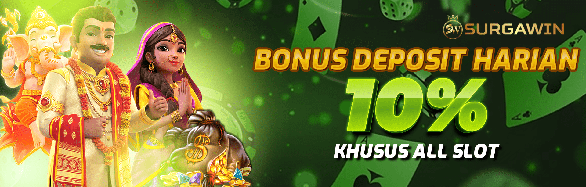 BONUS DEPOSIT HARIAN 10%