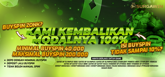 EVENT CASHBACK BUYSPIN ZONK 100%