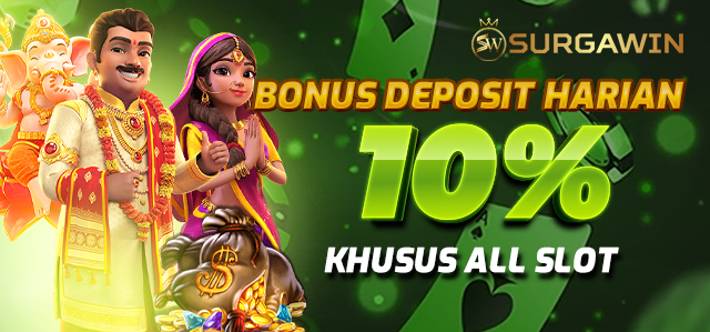 BONUS DEPOSIT HARIAN 10%