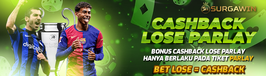 CASHBACK LOSE PARLAY 100%