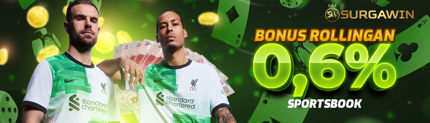 BONUS ROLLINGAN 0.6% SPORTBOOK